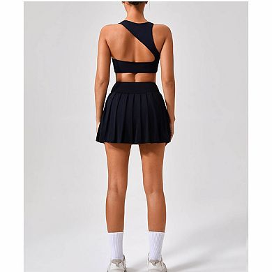 Women's Pleated Athletic Skort