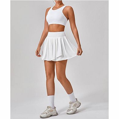 Women's Pleated Athletic Skort
