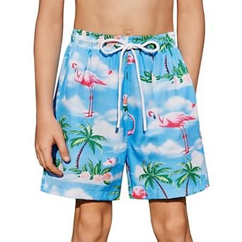 Arshiner Boys Swim Trunks Quick Dry Bathing Suit Boys Swim Shorts Stretch Swimsuit