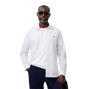 Lacoste Mens Oxford Long-Sleeved Shirt