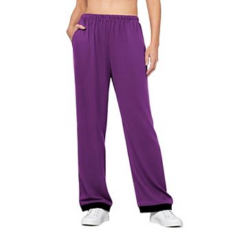 Ekouaer Soft Pajama Pants Elastic Waist Casual Lounge Yoga Pajama Bottoms with Pockets
