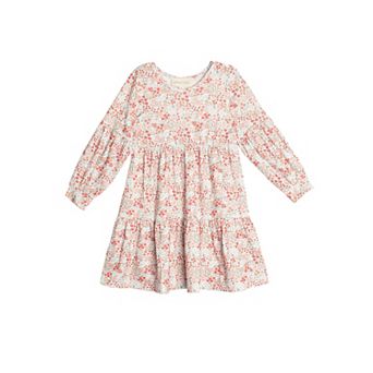 Girls 2T-14 Amber Floral Printed Dress