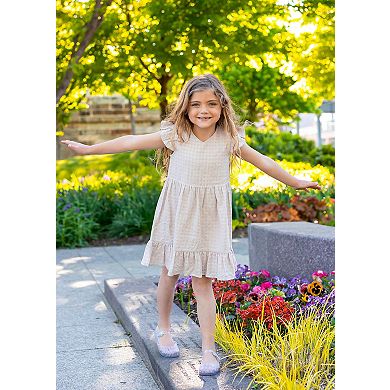 Checkmate Cap Sleeve Dress