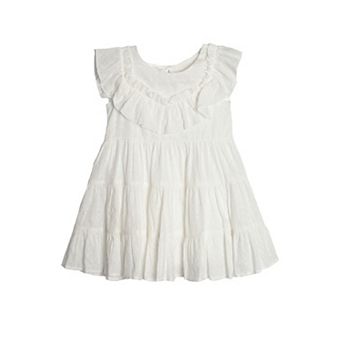 Gingham Dreams Flutter Sleeve Dress