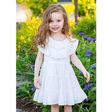 Gingham Dreams Flutter Sleeve Dress