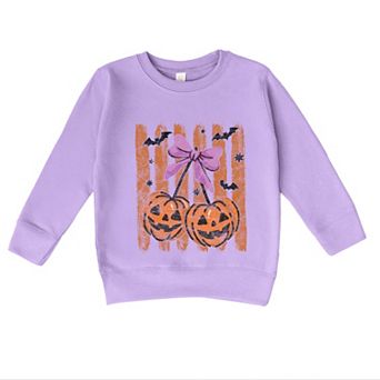 Pumpkin Cherry Bunch - Toddler Graphic Sweatshirt