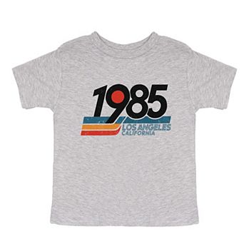 Retro 1985 Los Angeles - Toddler Short Sleeve Graphic T-Shirt