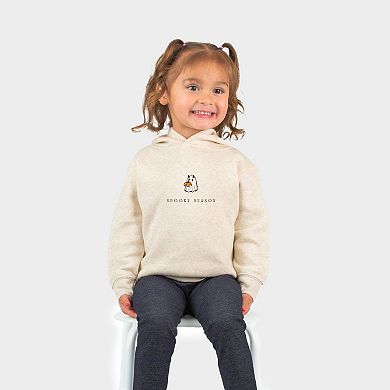 Spooky Season Pumpkin Ghost - Toddler Hoodie
