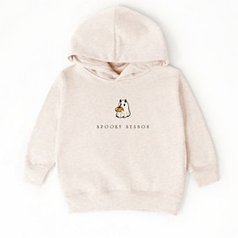 Spooky Season Pumpkin Ghost - Toddler Hoodie