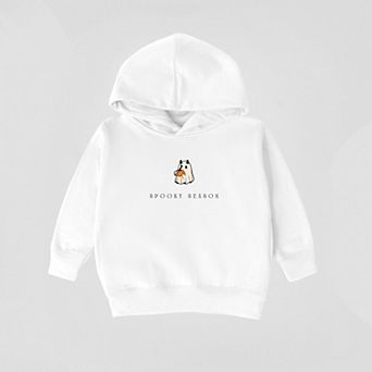 Spooky Season Pumpkin Ghost - Toddler Hoodie