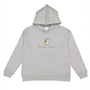 Spooky Season Pumpkin Ghost - Youth Graphic Hoodie