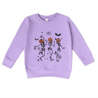 Dancing Skeleton Trio - Toddler Graphic Sweatshirt