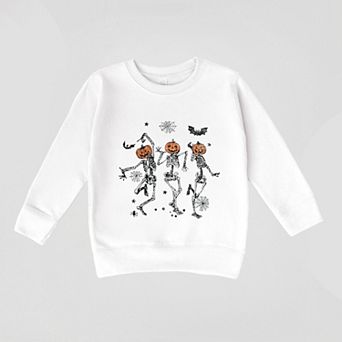 Dancing Skeleton Trio - Toddler Graphic Sweatshirt