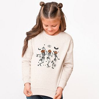 Dancing Skeleton Trio - Youth Graphic Sweatshirt