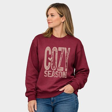 Cozy Season Heart - Women's Graphic Sweatshirt