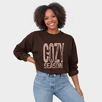 Cozy Season Heart - Women's Graphic Sweatshirt