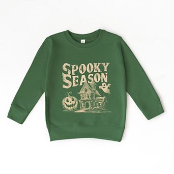 Spooky Season Haunted House - Toddler Graphic Sweatshirt