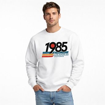 Retro 1985 Los Angeles - Men's Graphic Sweatshirt