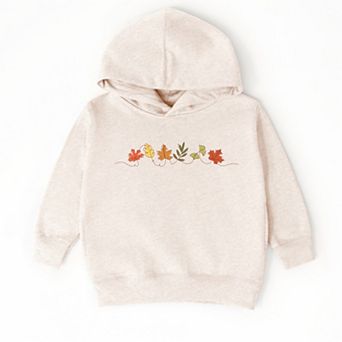 Fall Leaves Line - Toddler Hoodie