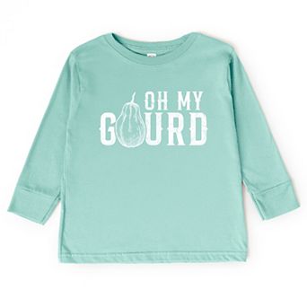 Oh My Gourd Distressed - Toddler Long Sleeve Graphic Tee