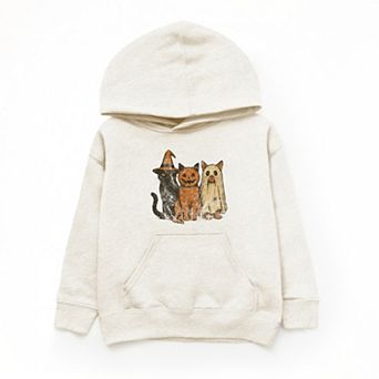 Halloween Cat Trio - Youth Graphic Hoodie