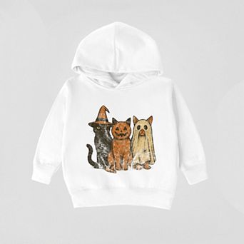 Halloween Cat Trio - Youth Graphic Hoodie