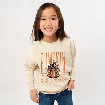 Pumpkin Season Stars - Youth Graphic Sweatshirt