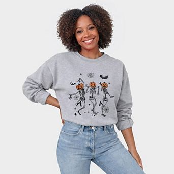 Dancing Skeleton Trio - Women's Graphic Sweatshirt