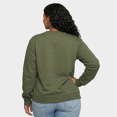 Sweater Weather Blocky Script - Women's Graphic Sweatshirt