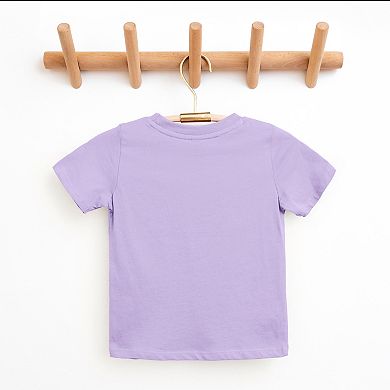 Ice Cream Cone Stripes - Youth Short Sleeve Graphic T-Shirt