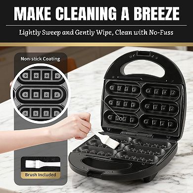 Waffle Stick Maker, Mini Waffle Maker Iron