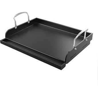 Griddle for Gas Grill, Cast Iron Griddle for Gas Grill & Stove Top