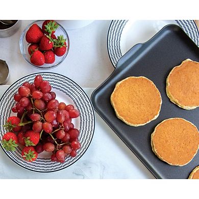 Two Burner Griddle, 10.3 x 17.4 inches, Non-Stick