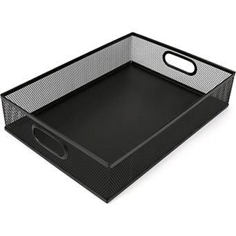 Desk Drawer Organizer, A4 Metal Mesh Desk Organizer Tray