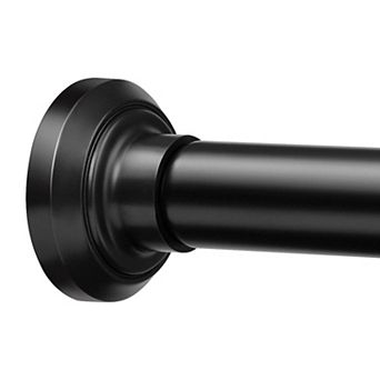 Shower Curtain Rod 30-76 in Stainless Steel Adjustable Spring Tension Rods for Bathroom