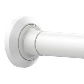 Shower Curtain Rod 30-76 in Stainless Steel Adjustable Spring Tension Rods for Bathroom