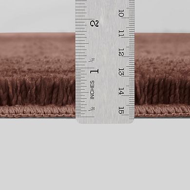 Bathroom Rug Set Soft Absorbent Non Slip Machine Washable Plush Floor Mat