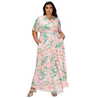 Plus Size Reverie Empire Waist Dress