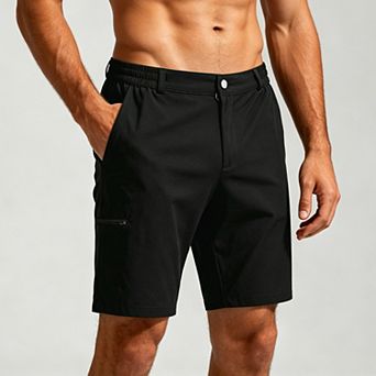 Men's Dress Shorts Side Elastic Stretch Golf Shorts Casual Summer Shorts