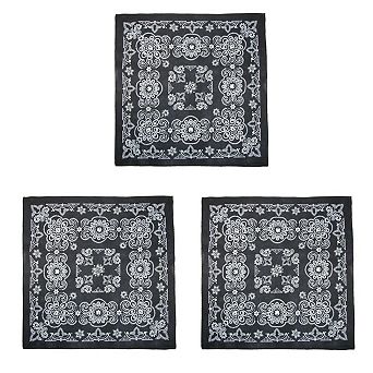 CTM Cotton Giant-Danna Large Bandanas (Pack of 3)