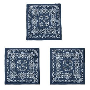 CTM Cotton Giant-Danna Large Bandanas (Pack of 3)