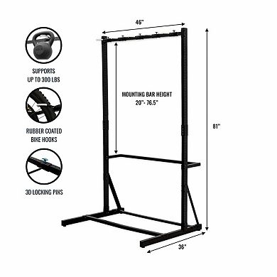 Freestanding G-Bike - Holds 5 Bikes