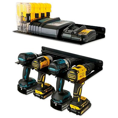 E-Drill Power Tool Organizer with Shelf