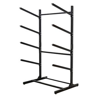 G-Watersport 4 Levels Kayak Storage Rack - Black
