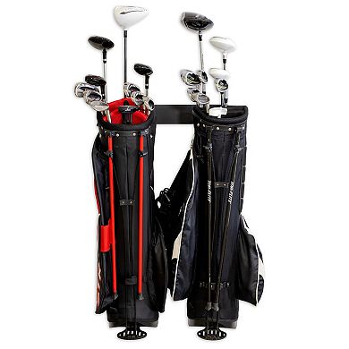 Torrey Pines Golf Bag Storage Rack - Holds 2 Golf Bags