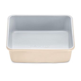 Square Cake Pan, Aluminized Steel with Ceramic Nonstick Coating, Heavy-Duty, Non-Toxic