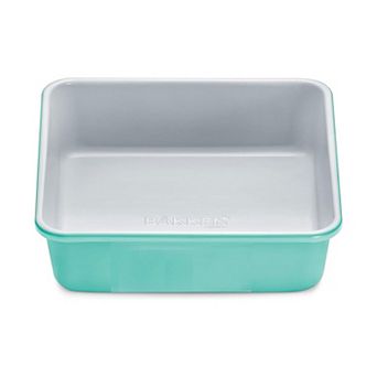 Square Cake Pan, Aluminized Steel with Ceramic Nonstick Coating, Heavy-Duty, Non-Toxic