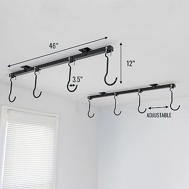 G-Bike Ceiling - Adjustable Bike Ceiling Storage System - Holds up to 8 Bikes