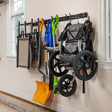 64" Modular Multi-Use Adjustable Garage Organizer - Holds 600 lbs
