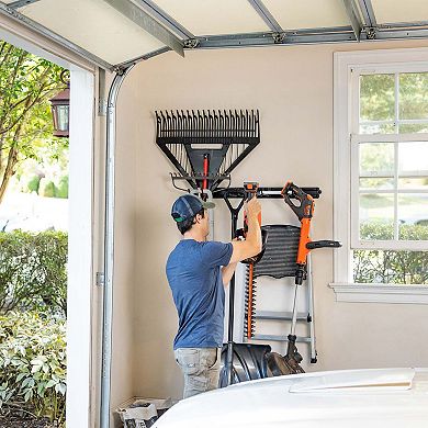 32" Modular Multi-Use Adjustable Garage Organizer - Holds 300 lbs